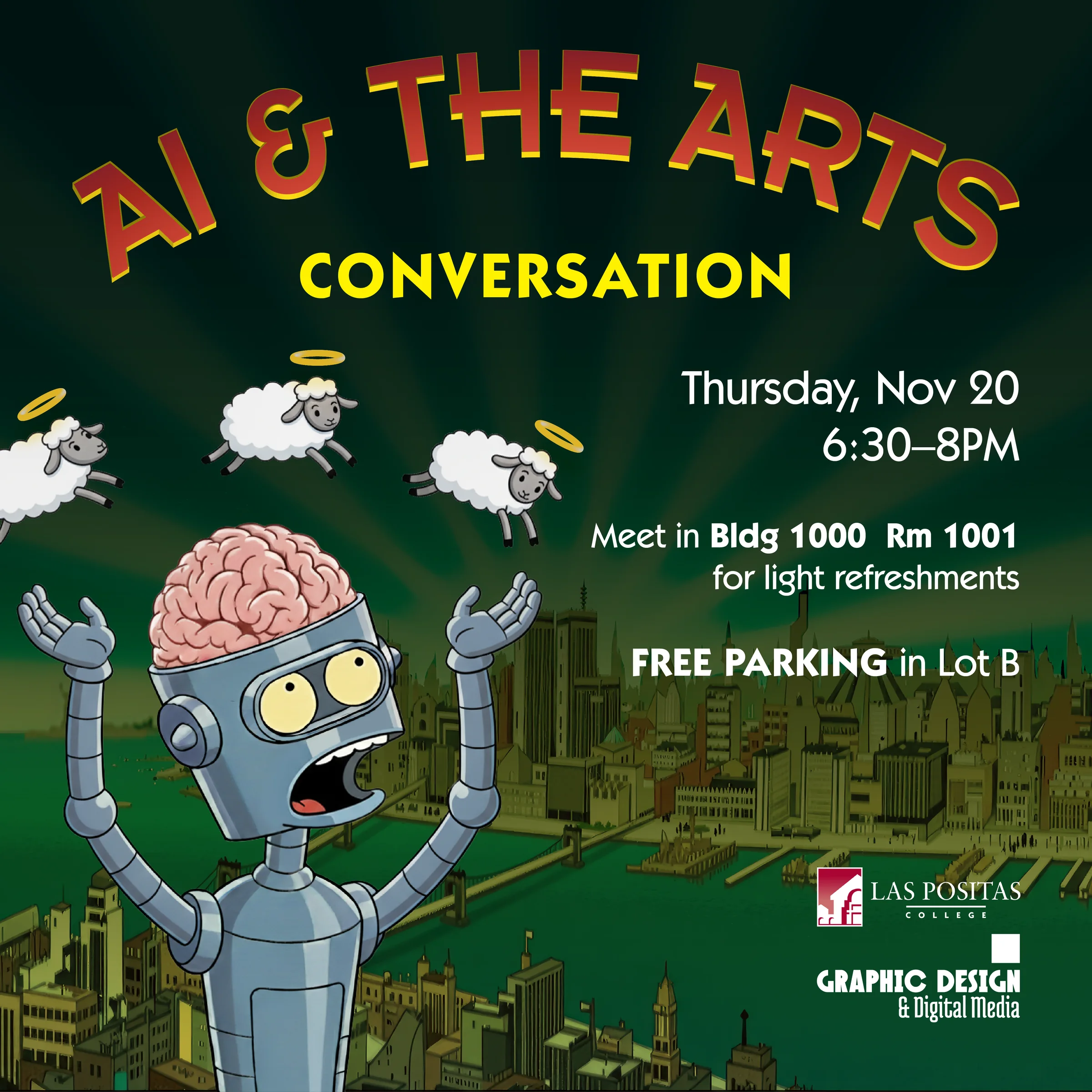 AI and the Arts email graphic