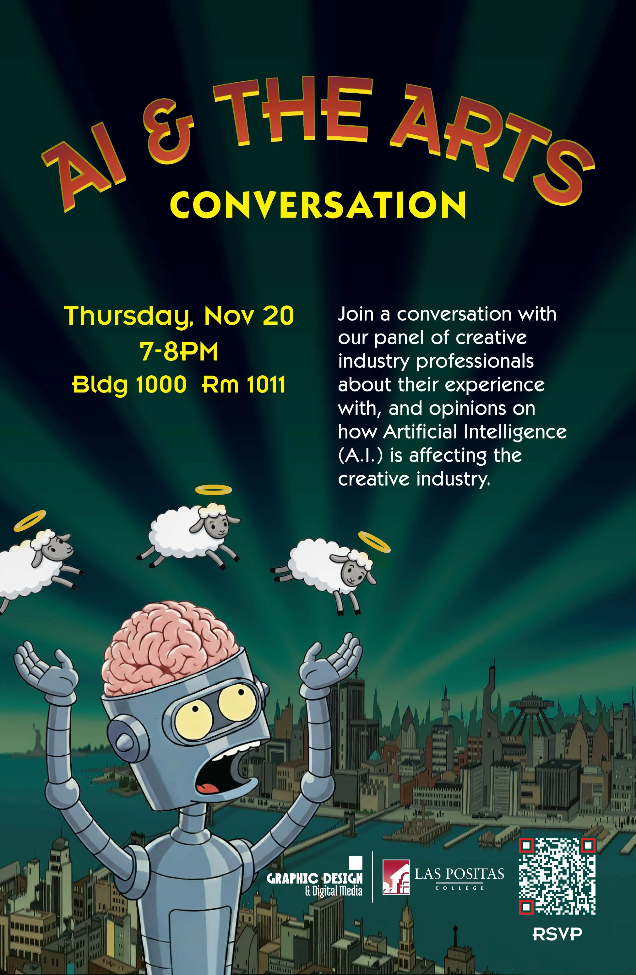 AI and the Arts poster
