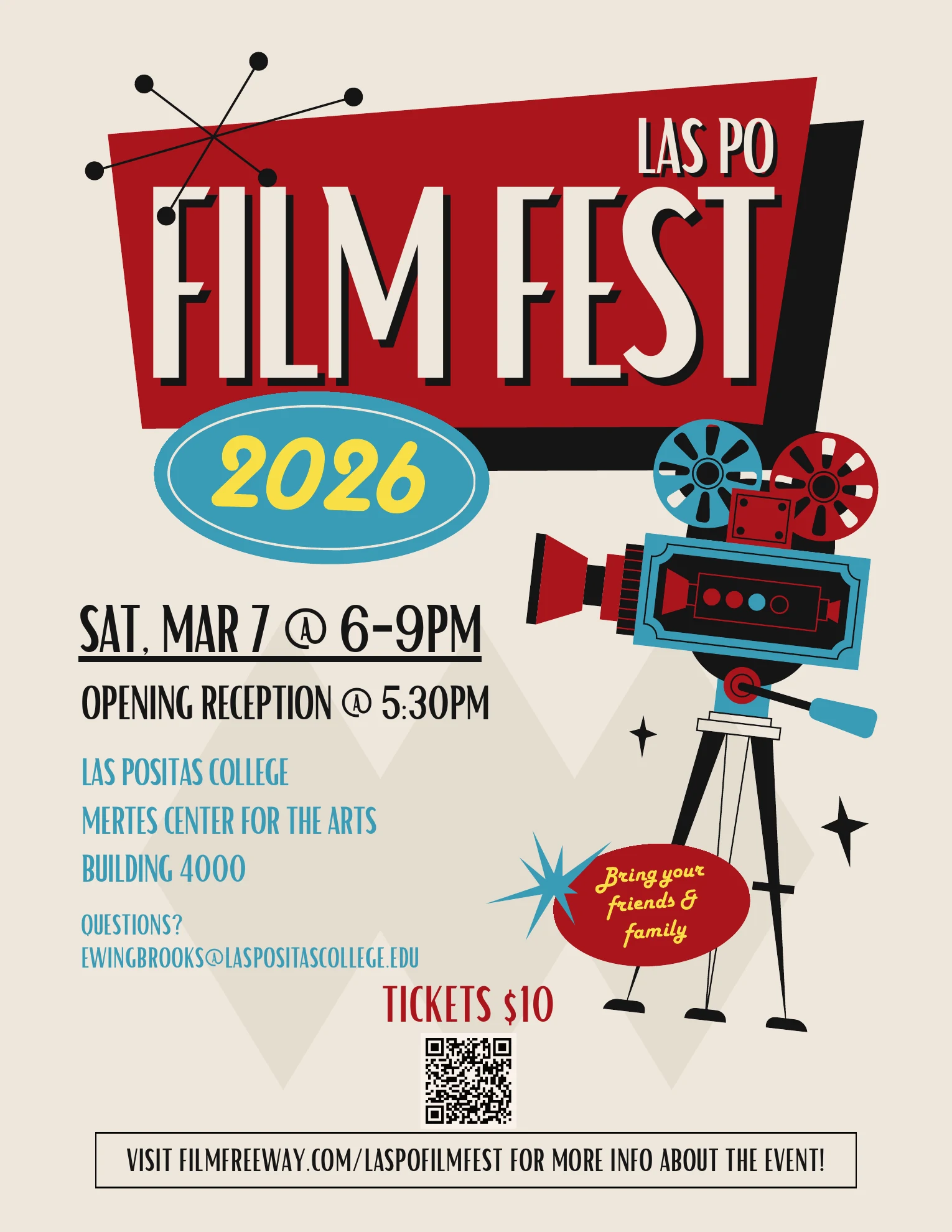 2026 LPC Film Fest flyer