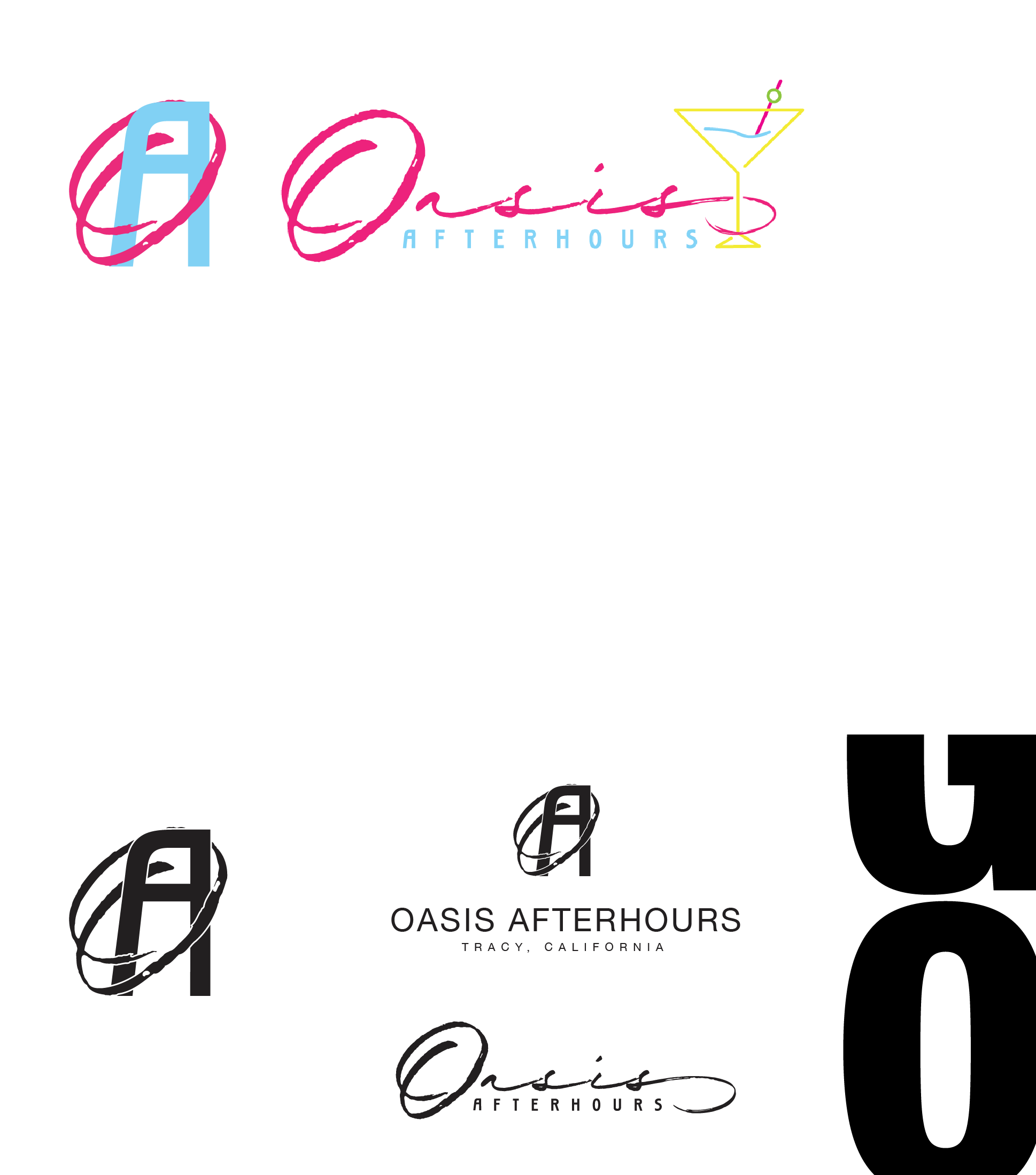 Oasis Afterhours logo system