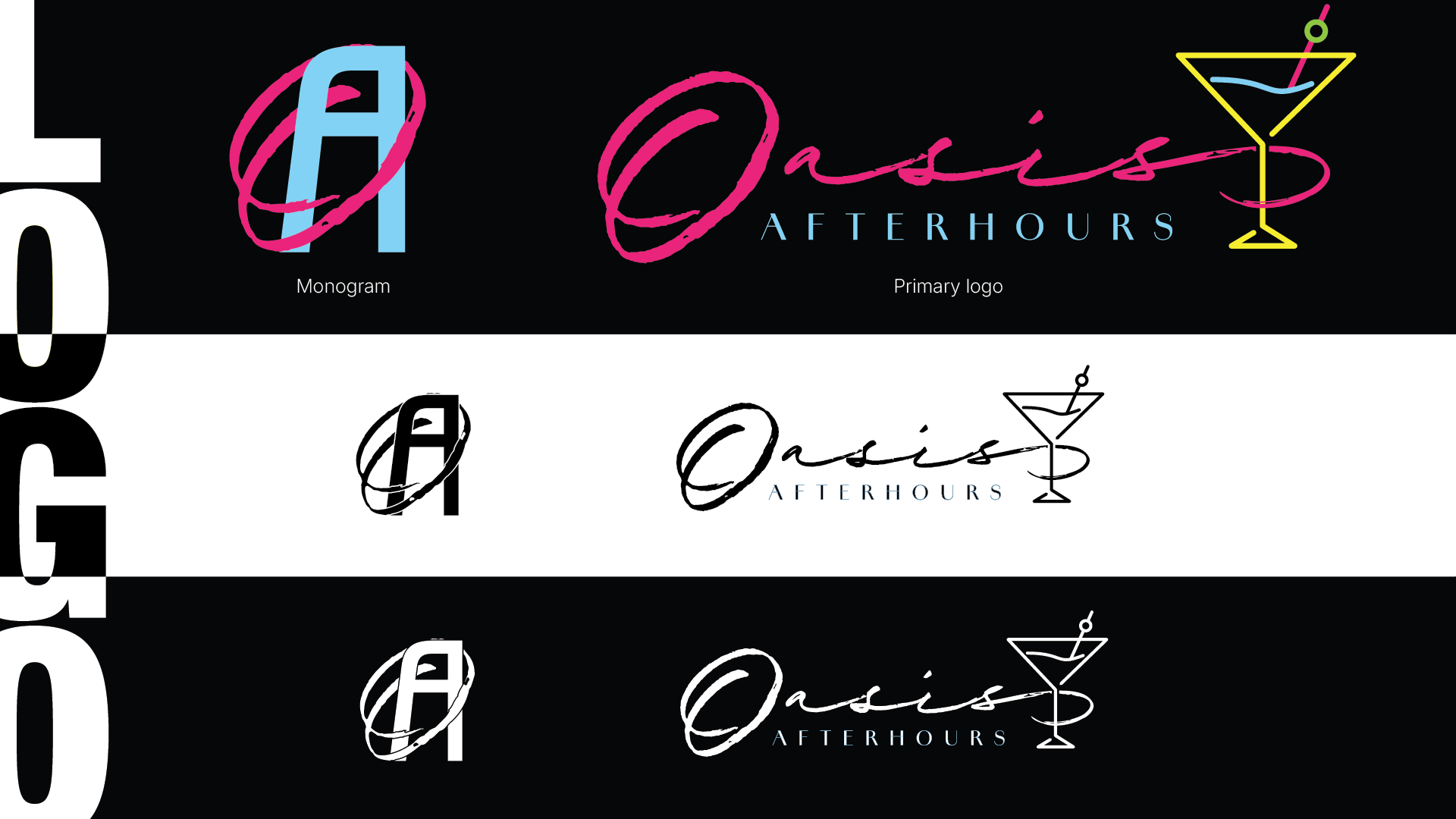 Oasis Afterhours alternate logos