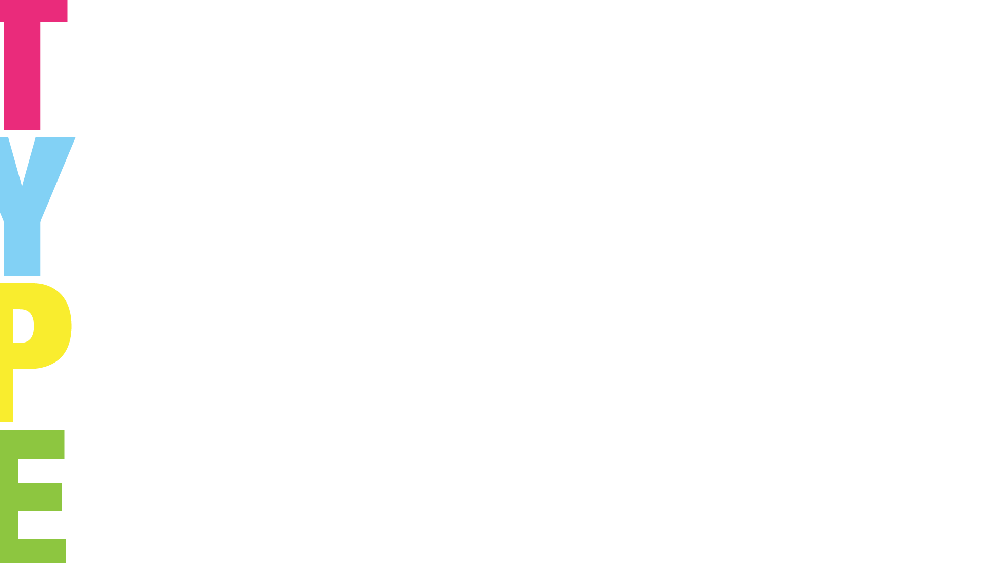 Oasis Afterhours typography